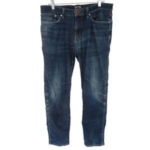 DU/ER Performance Denim Jeans 34x32 Blue Slim Fit‎ Stretch Pant Gorpcore Outdoor